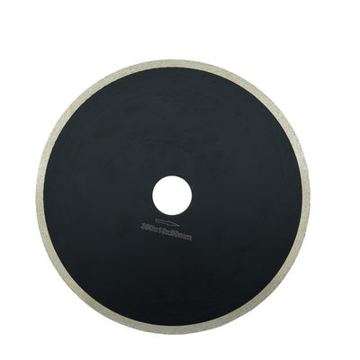 Kundenspezifische Unterstützung 180 mm Diamantwerkzeuge Heißpresse Kontinuous Rim Discs zum Schneiden von Stein