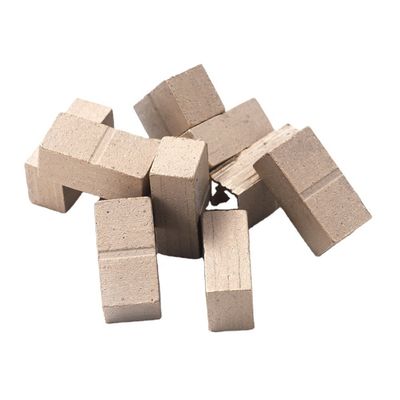 Goldgelbe Marmor-Schnittsegment 24*8*10mm Sandwich-Schicht Diamant Spitze zum Schneiden