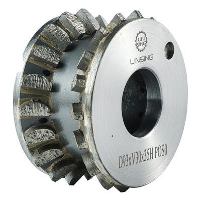 Anpassungsmetallbindung Diamant CNC-Schleifrad für Steinprofiling Durchmesser akzeptabel