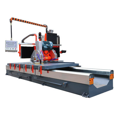 Rotmarmor-Granit-Linienbaluster Geländer-Skirtschneiden CNC-Steinprofilmaschinen