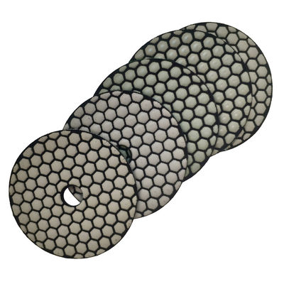 Rundes, flexibles Harzband Diamant-Handtrockenpolierpad und Polierpad für Stein
