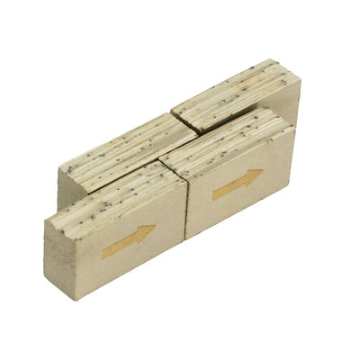Sandwich-Form Diamantsegment für das Schneiden von Marmorstein ODM unterstützte gute Schärfe