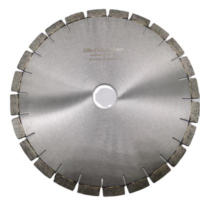 Gute Verschleißbeständigkeit 350 mm U Diamantsäge für das Schneiden von Granit