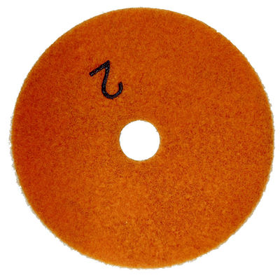 Steinflexible Abrasive 4&quot; Harzbindung 3 Stufen Polierpads für Granitmaschinen