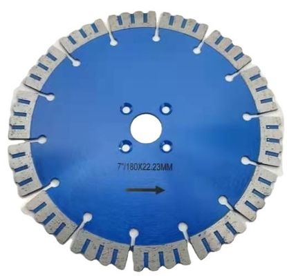 Ti-beschichtete 180 mm Diamantblatt-Schneidscheibe zur Veredelung von Vulkanstein in Mexiko