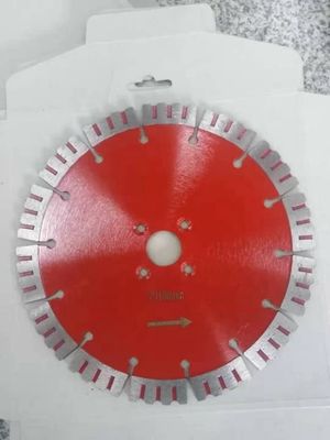 Ti-beschichtete 180 mm Diamantblatt-Schneidscheibe zur Veredelung von Vulkanstein in Mexiko