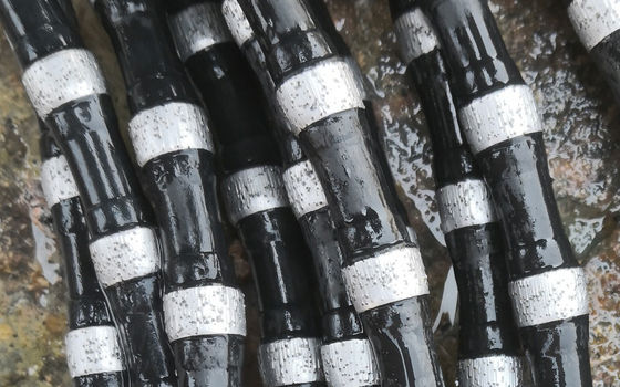11.5mm Gummispring Diamantdrahtsäge für Bergbau Bergbau Marmor Schneiden Diamant Perlen Seil