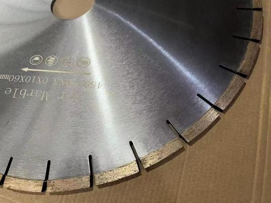 Pakistan Stein Marmor Diamant Schneidscheibe 450mm U-Schlitze Schneider 40*5,0*10mm Schärfe