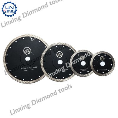230 mm Diamant-Schnittscheibe Segmentierte Turbo-Dünnschnittwerkzeuge Diamantsäge Klinge 4' 5' 7
