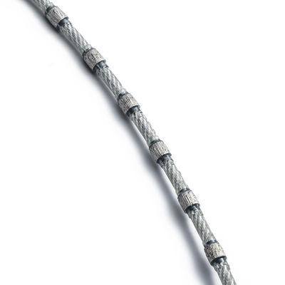 Kunststoffdia 8.3mm 9.0mm Drahtseil Diamantperlen für Steinprofiling Schneiden Trimmen