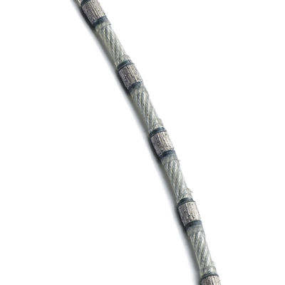 Kunststoffdia 8.3mm 9.0mm Drahtseil Diamantperlen für Steinprofiling Schneiden Trimmen