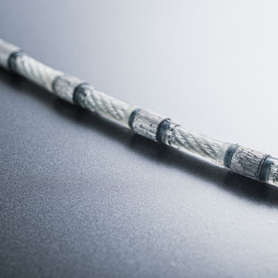 Kunststoffdia 8.3mm 9.0mm Drahtseil Diamantperlen für Steinprofiling Schneiden Trimmen