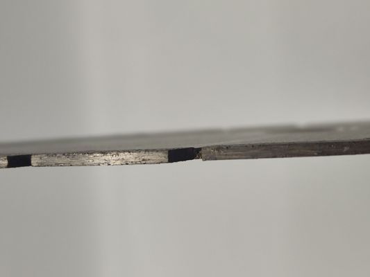 U-förmige Lava-Stein-Schneidung 350 mm Diamantsäge-Klinge-Disk mit Segmentgröße 40*3,3*15 mm