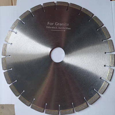350 mm Durchmesser 40 mm Segmentform Granitschneidemesser für genaue Blockspaltung