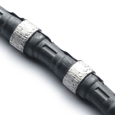 Linxing 12,0 mm Spring Diamant Granit Draht Säge Perlen mit hoher Arbeitsleistung