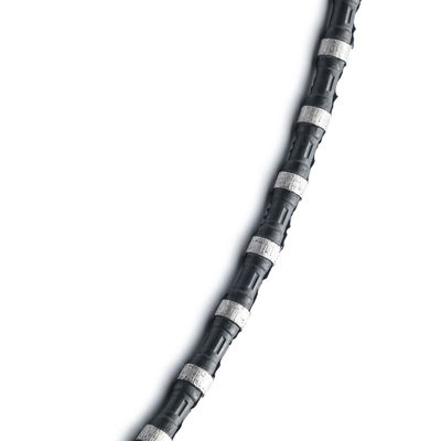 Linxing 12,0 mm Spring Diamant Granit Draht Säge Perlen mit hoher Arbeitsleistung