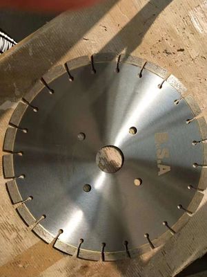 350 mm Durchmesser 40 mm Segmentform Granitschneidemesser für genaue Blockspaltung