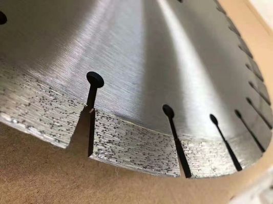 350 mm Durchmesser 40 mm Segmentform Granitschneidemesser für genaue Blockspaltung