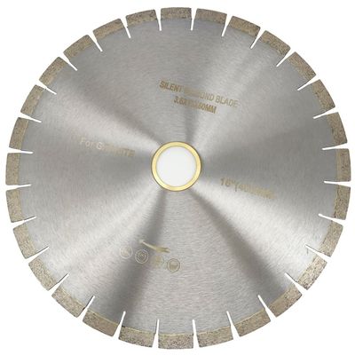 Hohe Schneideffizienz 400 mm Diamant-Schneidestein Sägeblatt für schnelles Schneiden Granit
