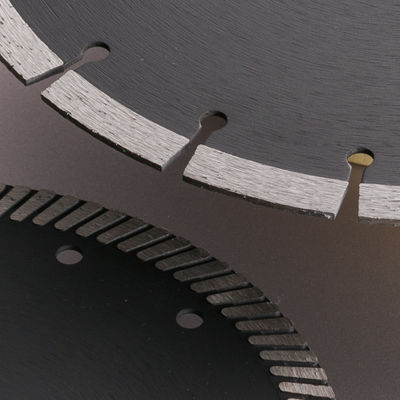 Diamond Turbo Saw Blade zum Schneiden von Asphalt, Keramik, Granit, Marmor, Stein und Porzellanfliesen