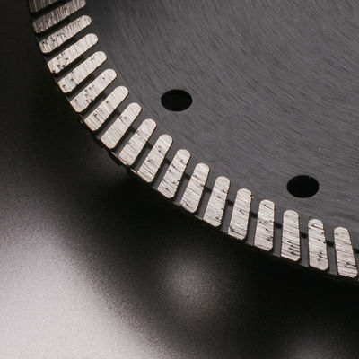 Diamond Turbo Saw Blade zum Schneiden von Asphalt, Keramik, Granit, Marmor, Stein und Porzellanfliesen