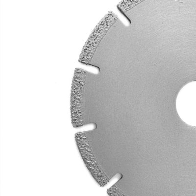 230 mm Marmor Schneiden und Polieren Vakuum Brazed Säge Klinge mit Ti-beschichtetem Finishing