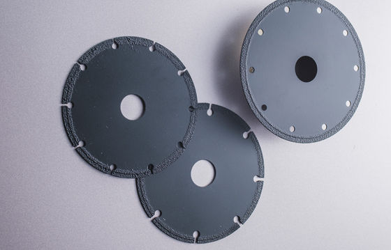 230 mm Marmor Schneiden und Polieren Vakuum Brazed Säge Klinge mit Ti-beschichtetem Finishing