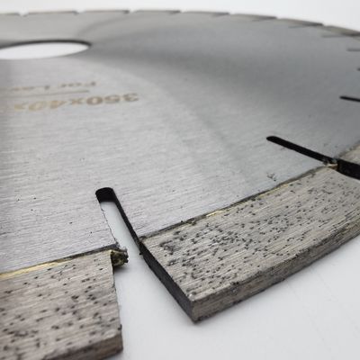 350 mm Sandstein Diamant Säge Klinge Schneiderscheibe für Lava vulkanischen Stein Schneiden in Mexiko