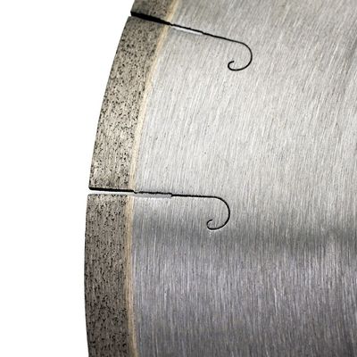 Marmor-Fischhaken-Schnittscheibe 14' Diamantmetallpulver Sägeblatt zum Schneiden von Keramik