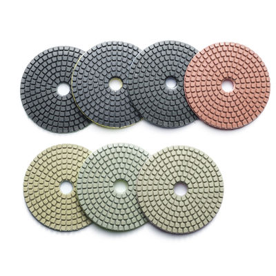 100mm Harz Bindung Nasse Diamant Polierpad für Granit Marmor Quarz Stein 7 Stück Set