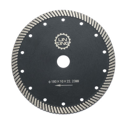 180 mm Turbo-Diamant-Sägen für das Schneiden und Schleifen von Werkzeugen auf Keramikmarmorfliesen