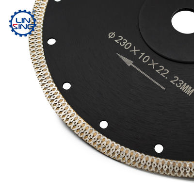 17 Jahre Erfahrung und 115 mm segmentierte Diamantsäge zum Schneiden von Granitmarmor