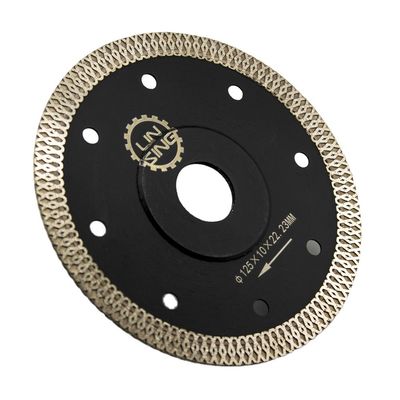 140 Zähne Silent Mesh Diamant Rundsäge Klinge für Keramik/Porzellan/Dekton Schneiden