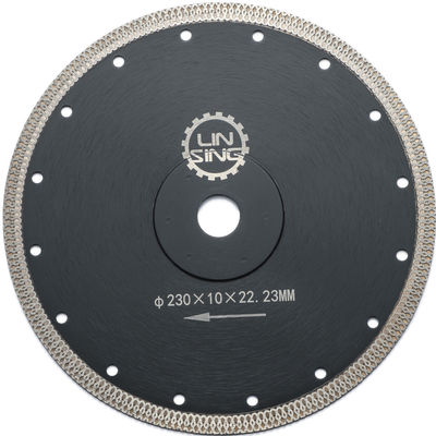 140 Zähne Silent Mesh Diamant Rundsäge Klinge für Keramik/Porzellan/Dekton Schneiden