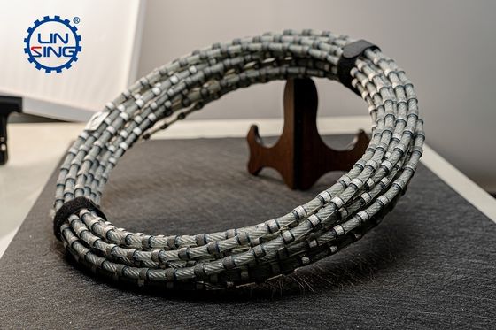 8.8mm Sinterdunkel-Plastik-Diamantdrahtsäge zum präzisen Schneiden von Granitblöcken