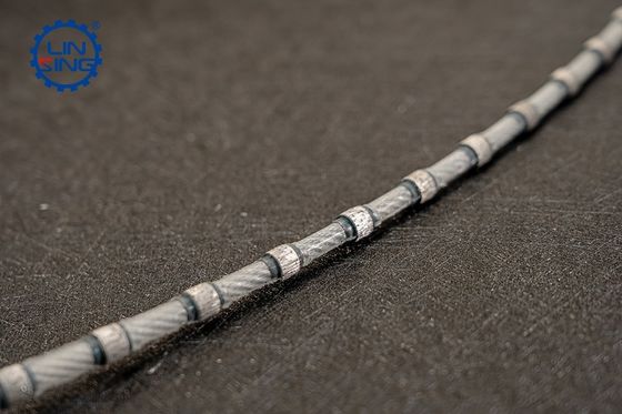 8.8mm Sinterdunkel-Plastik-Diamantdrahtsäge zum präzisen Schneiden von Granitblöcken