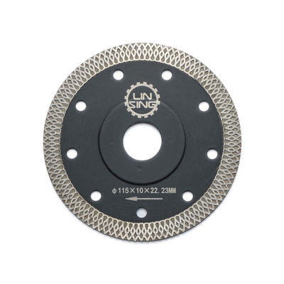 Nässe Trockene Schneidung Diamant Rundsäge Klinge 115mm 10 Zähne pro Zoll für Porzellan-Gitter