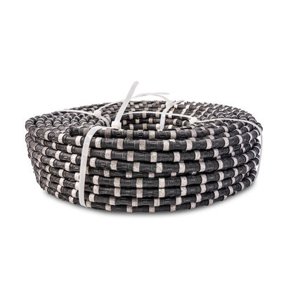 11.5mm Diamantdrahtsäge für Granitförderwerke Schneidgeschwindigkeit 10-30 m2/h Lebensdauer 20-40 m2/h