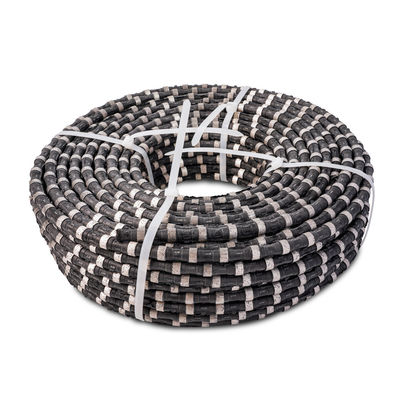 11.5mm Diamantdrahtsäge für Granitförderwerke Schneidgeschwindigkeit 10-30 m2/h Lebensdauer 20-40 m2/h