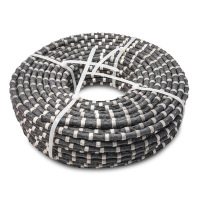 11.5mm Diamantdrahtsäge für Granitförderwerke Schneidgeschwindigkeit 10-30 m2/h Lebensdauer 20-40 m2/h
