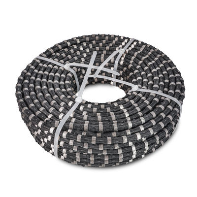 11.5mm Diamantdrahtsäge für Granitförderwerke Schneidgeschwindigkeit 10-30 m2/h Lebensdauer 20-40 m2/h