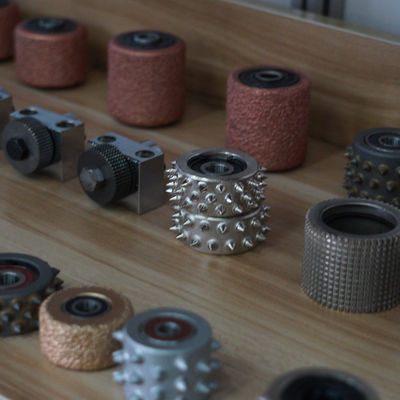 Vakuumbrazed Diamond Bush Hammer Wheel für langlebige Schleifscheibe und Granitstein