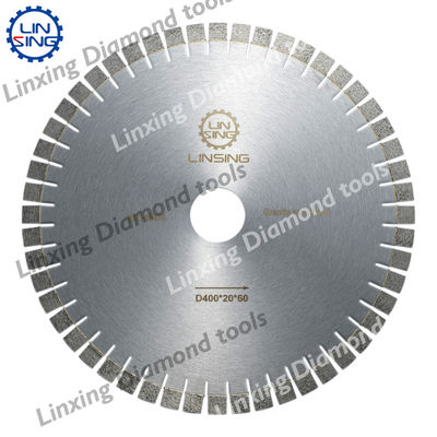 D340/400/450mm Diamantsäge für das scharfe Granitschneiden 24 Zähne pro Zoll