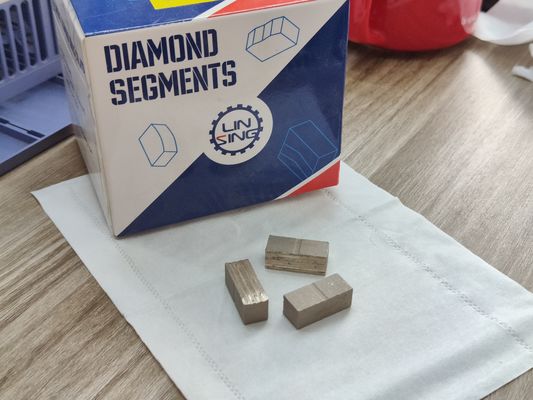 Diamantpulver 1,2 Meter Einzelblätter Diamantsegment für das Marmorschneiden in Europa