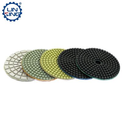 3-Stufen-Nass-Flexible Polishing Pad für Granit-Marmor-Autobaukörper Stufe C/B/a/a Stufe