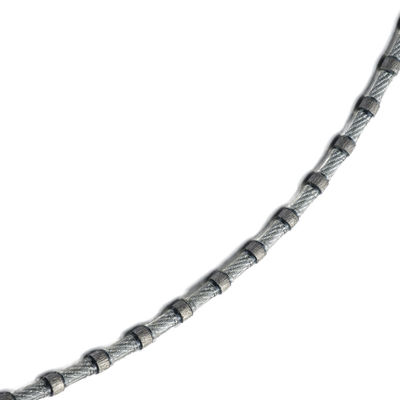 Schnellschneiden 9,0MM Diamantdrahtsäge für Granitmarmorblöcke Profilierung und Quadratisierung