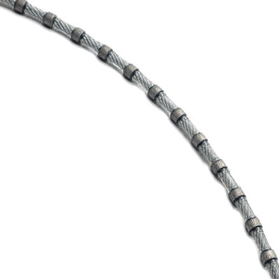 Schnellschneiden 9,0MM Diamantdrahtsäge für Granitmarmorblöcke Profilierung und Quadratisierung