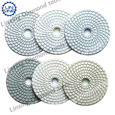 Flexible Diamantpolierpads für Marmor Pads Typ Puffing Pads Anpassung