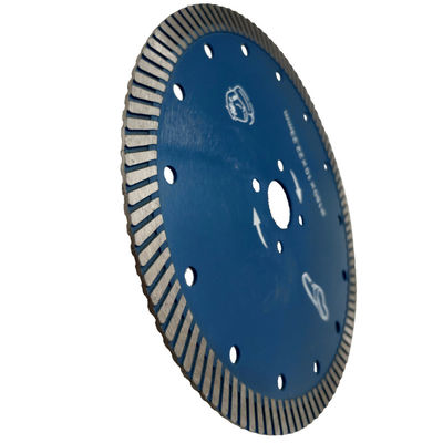 Diamantpulverlegiertes Stahl X-Gitter Turbobeton-Schleifscheibe 7 Zoll für Marmorgranit