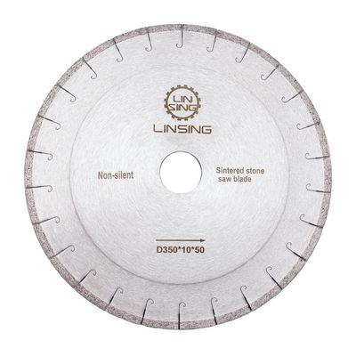 Besondere Farbe 14' 16' Stille J-Schlitz Klinge für Dekton Marmor Schneidesaug Diamant